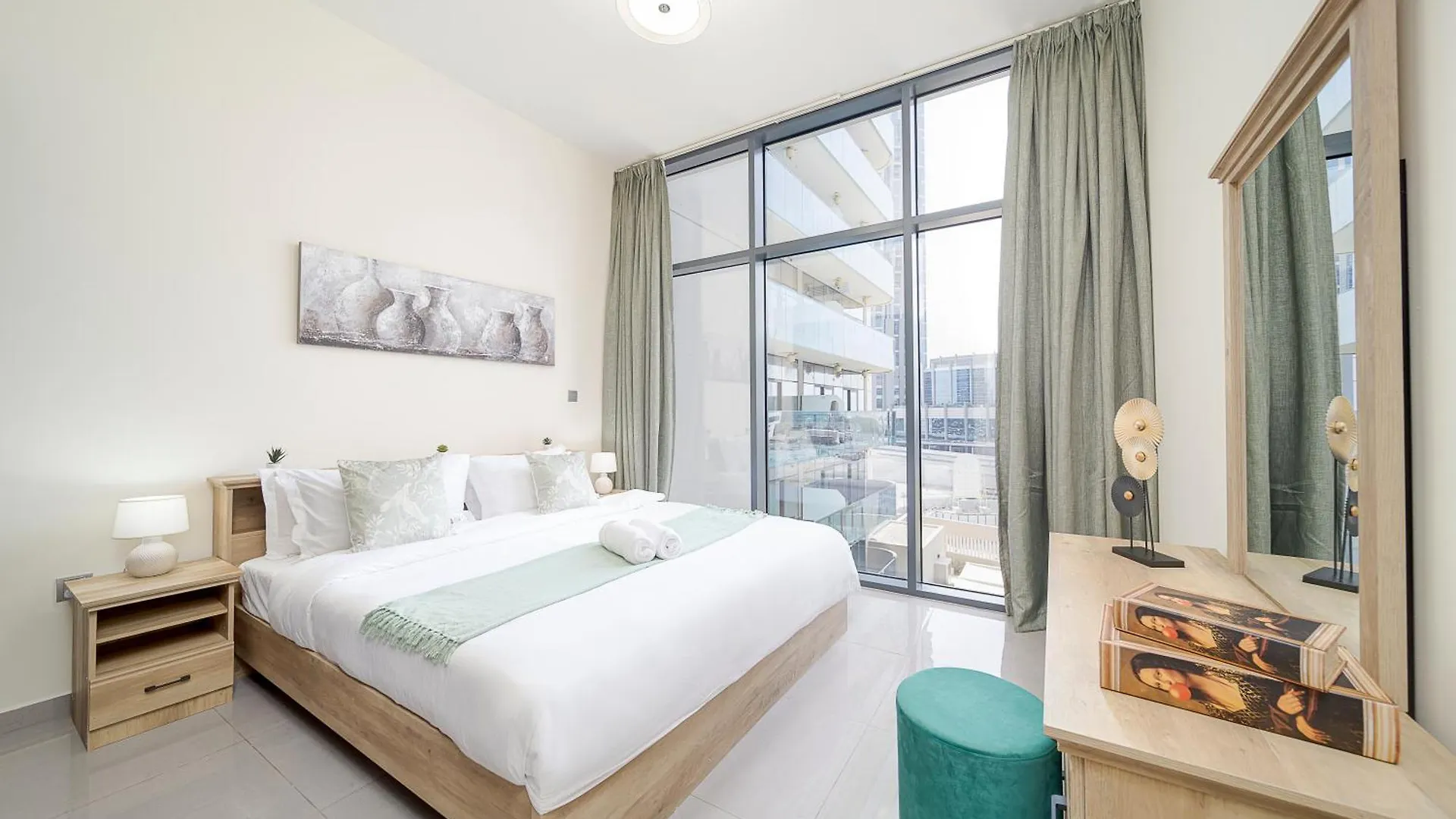 Chic 1Br Getaway- 4Min Walk To Business Bay Metro & 10Min To Burj Khalifa Διαμέρισμα Ντουμπάι